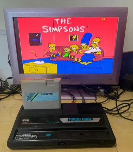 Jogo The Simpsons Bart Vs The Space Mutants Nes Nintendo 72 Pinos