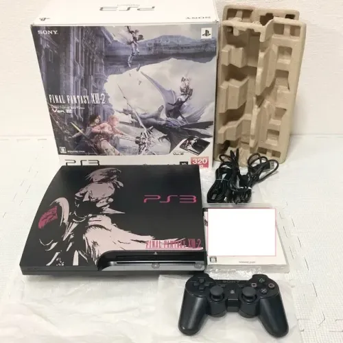 PlayStation 3 Edição Limitada Final Fantasy XIII-2 (320GB) - Completo na Caixa!
