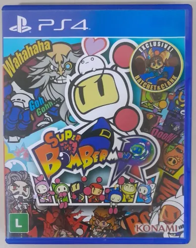 Super Bomberman R Jogo Ps4 Mídia Física Usado Original