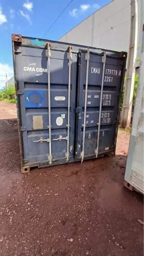 Container Marítimo 20 Pés - Ideal para Armazenamento