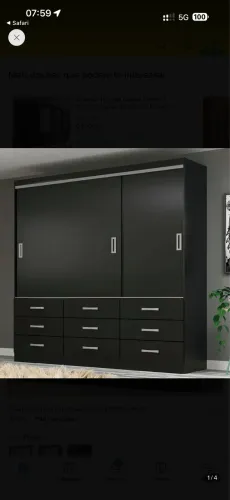 Guarda Roupas Semi Novo