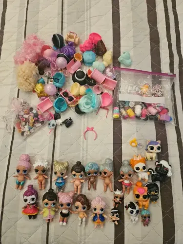 Lotes de Bonecas LOL Surprise e Acessórios Usados