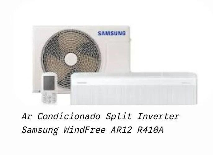 Ar Condicionado Split Inverter Samsung WindFree 12.000 BTUs Frio 220V (Sem Vento)