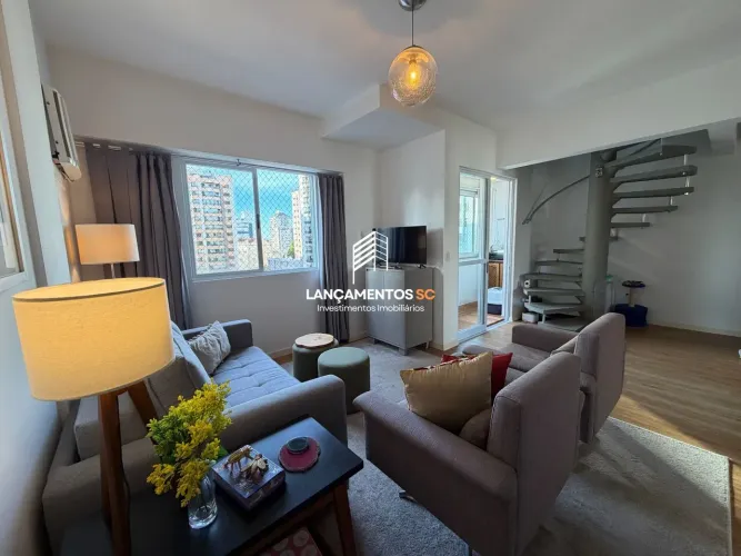Duplex mobiliado, em frente ao Catarinense, Centro, Florianópolis/SC