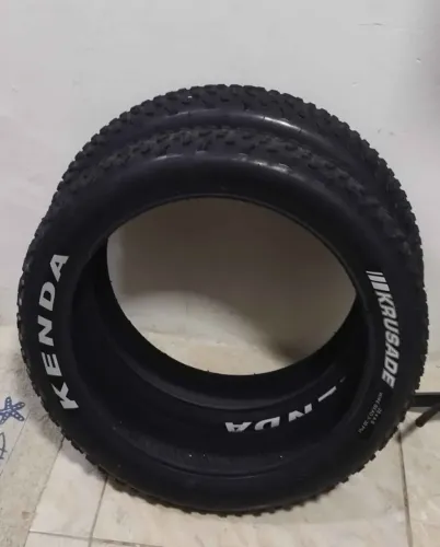 Par pneu fat bike 20x4.0 kenda krusade off-road