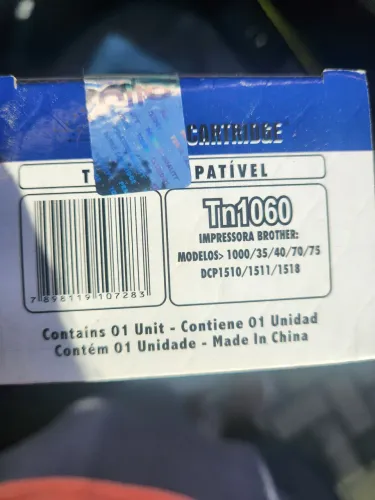 Tone de impressora brother bq tn-1000 / 1060 / 1075