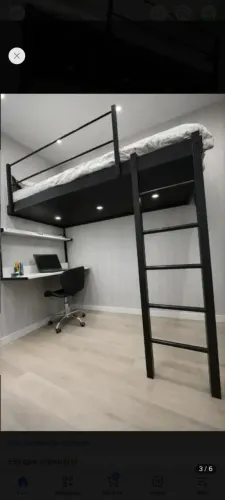 Cama suspensa solteiro 