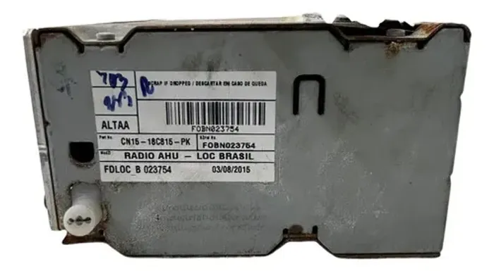 Rádio Ford Ecosport/new Fiesta 2013-17 - Cn15-18c815-pk Cinza
