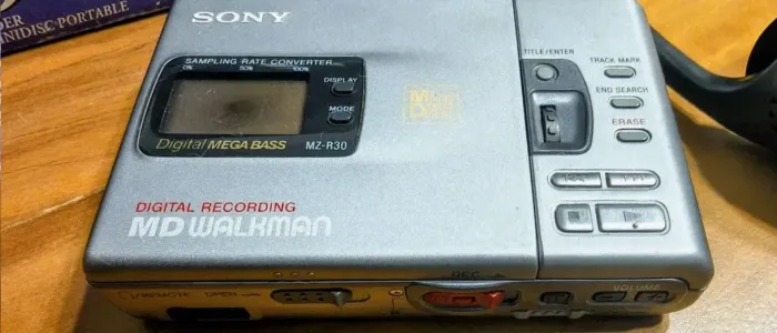 MD player portátil Sony