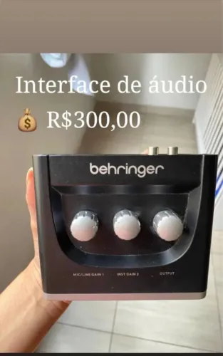 Interface de áudio
