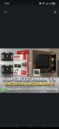 Suporte para TV Entrego e Instalo