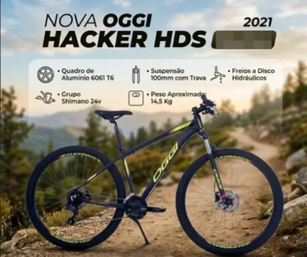 Bicicleta Oggi Hacker HDS