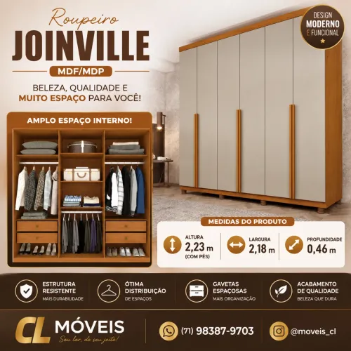 Guarda roupa casal