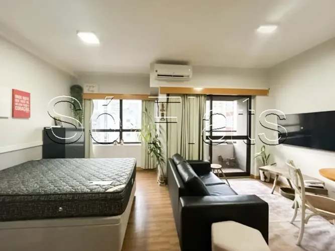 Flat Quality Paulista 30m² no Jardim Paulista com 1 Dormitório e 1 Vaga