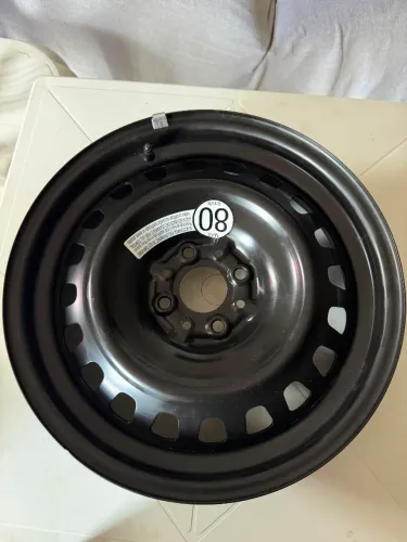  Roda para estepe fino aro 16 original para FIAT Argo, Cronos  - 4 Furos