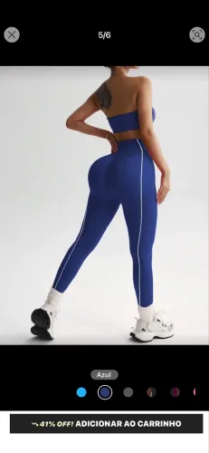 Conjunto azul 