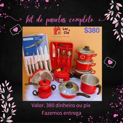 Kit Panelas Completo