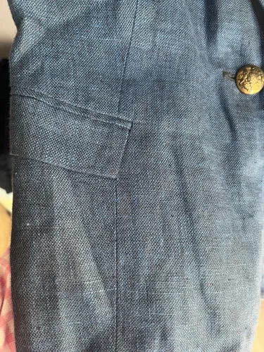 Conjunto terno Zara de linho