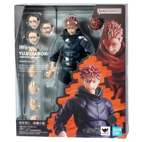 Yuji Itadoris - Sukuna's - S.H.Figuarts - Bandai - NOVO
