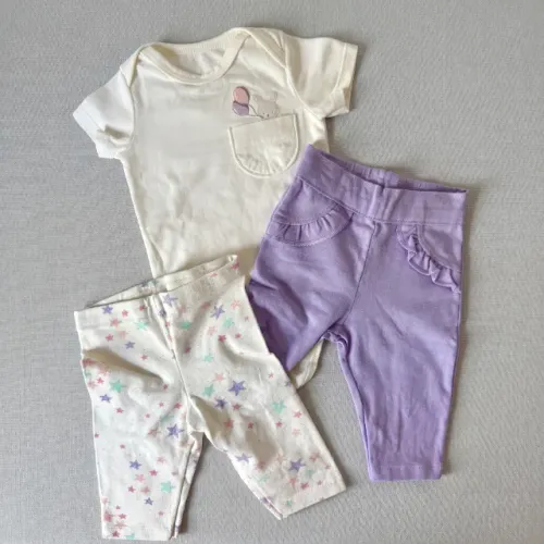 Conjunto Body e 2x Calças Brandili RN