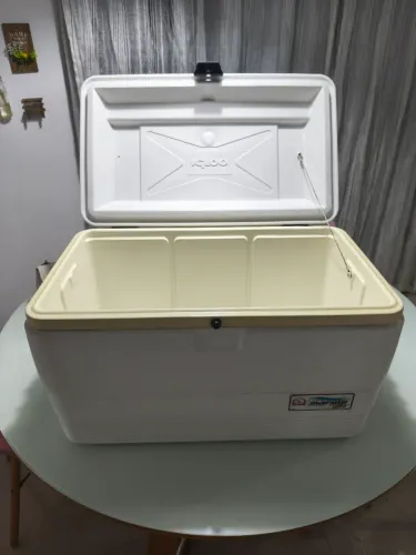 Cooler ou caixa de térmica.