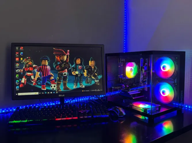 PC GAMER COMPLETO XEON R$1.699 PIX - GTA V/RP ROBLOX FREE FIRE 