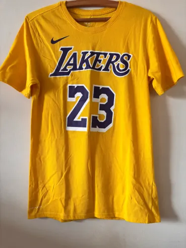 Camiseta Masculina Nike do Los Angeles Lakers LeBron James Original