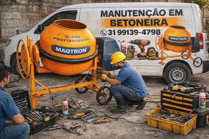 Manutenção em betoneira e equipamentos para Construção civil 