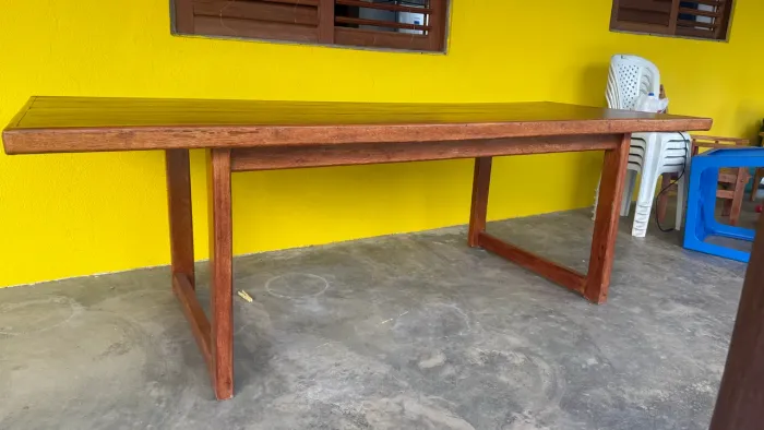 mesa rústica