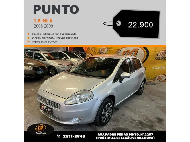 Fiat Punto HLX 1.8 Flex 8V 5P 2009
