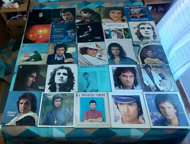 25 long plays perfeitos do Roberto Carlos. Preço muito bom ACEITO OFERTAS!