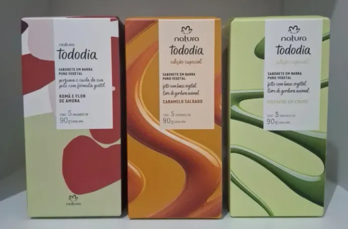 Sabonetes Natura Tododia - Fragrâncias variadas