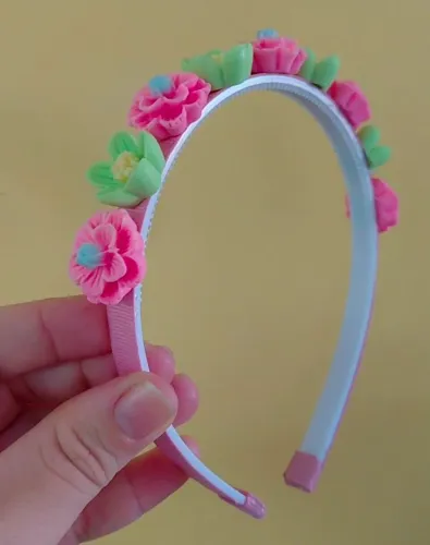 Arco para cabelo infantil 