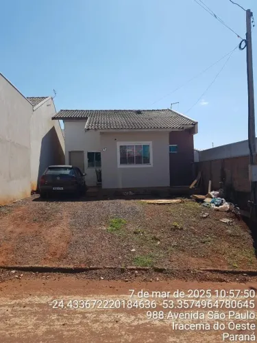 Imóvel com ótimo custo Casa no Jardim Sonho Meu, Iracema do Oeste - PR, Nº 83, 2 quartos,