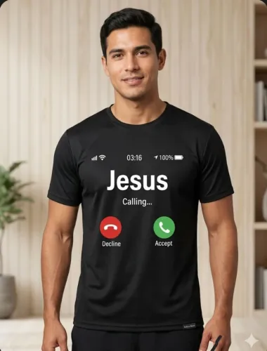 Camisa cristã Jesus 