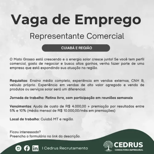 Representante Comercial 