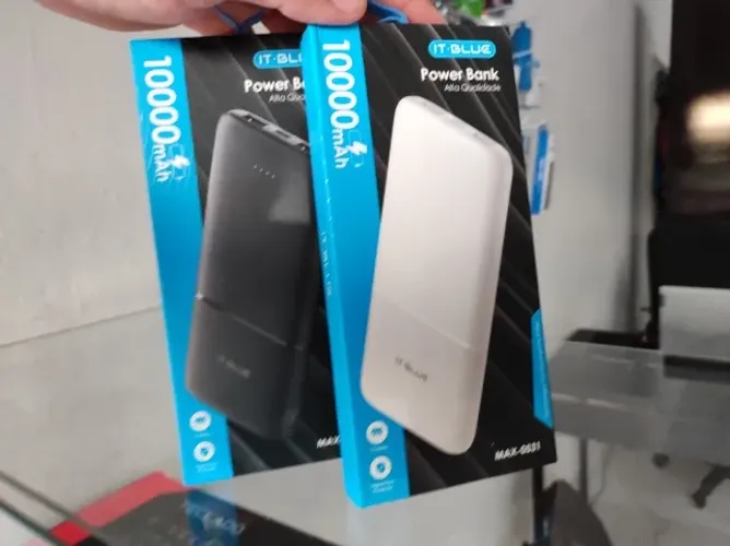 Carregador portátil power bank 10.000Mah - Nova