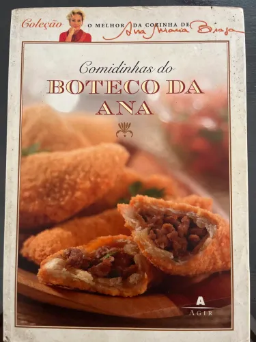 Livro comidinhas de boteco da Ana