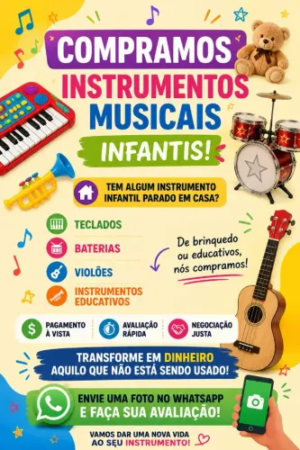 Compramos Instrumento Infantil 