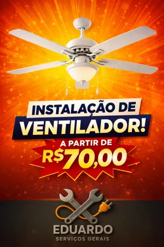 Instalação chuveiro - serviços gerais 