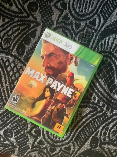 Max Payne 3 Xbox360 (Disco 1 e 2, Original)