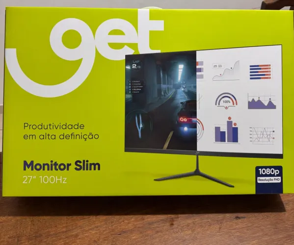 Monitor gamer 27 polegadas 100hz novo