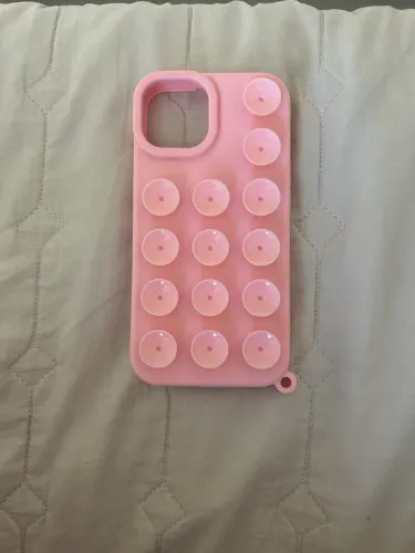 capa iphone 13/14/15 ventosa ( rosa )