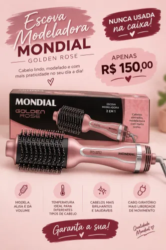 Escova Modeladora