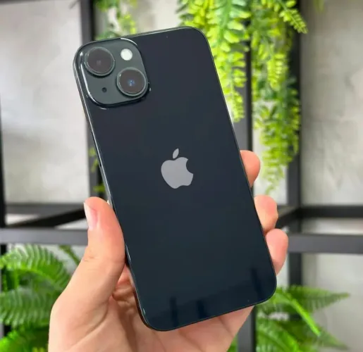 iPhone 14 Preto Semi Novo 128GB Bateria 88% Peças Genuínas 