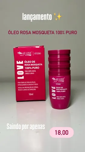 Óleo rosa mosqueta 100% puro