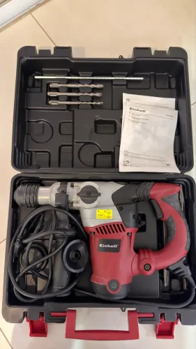 Martelete perfurador/rompedor Einhell RT-RH 32, 1250W, com maleta