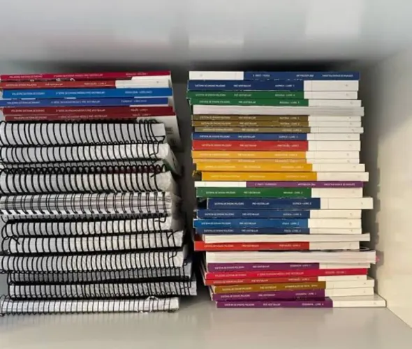 Kit coleção poliedro livros e apostilas- Ensino Médio Pré vestibular
