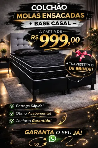 Cama molas enssacadas