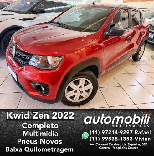 Renault Kwid Zen 1.0 Flex 12V 5P Mec. 2022